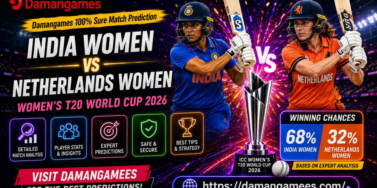 Damangames 100% Sure Match Prediction: India Women vs Netherlands Women – Women’s T20 World Cup 2026