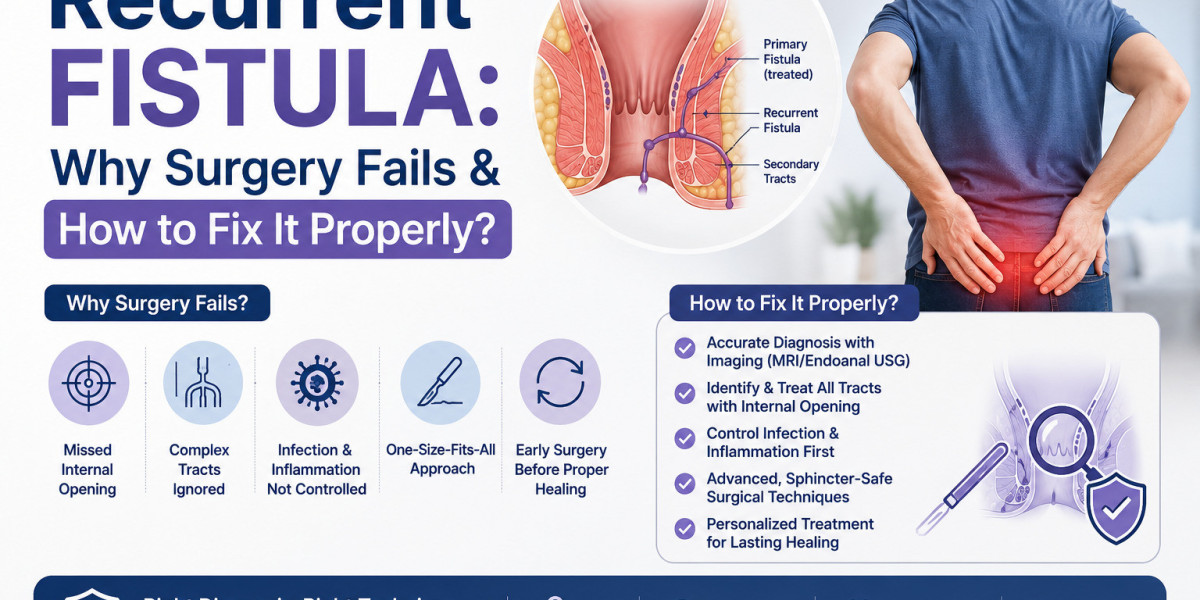 Recurrent Fistula: Why Surgery Fails & How to Fix It Properly?